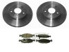 Tarcze +klocki 52098672+5093183AB przednie JEEP Grand Cherokee WJ 1999-2004 Akebono System